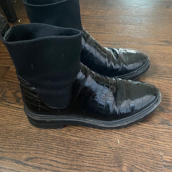 Loeffler randall patent leath boots - Picture 3 of 5